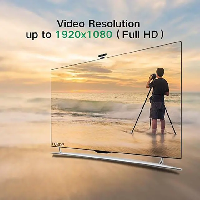 Alt view image 6 of 9 - UGREEN 50cm MM119 1080P Full HD VGA to DVI (24+1) Male to Female Adapter Cable for Computer/PC/Laptop HDTV Projector DVD Graphics Card and More VGA / DVI Enabled Devices Cable