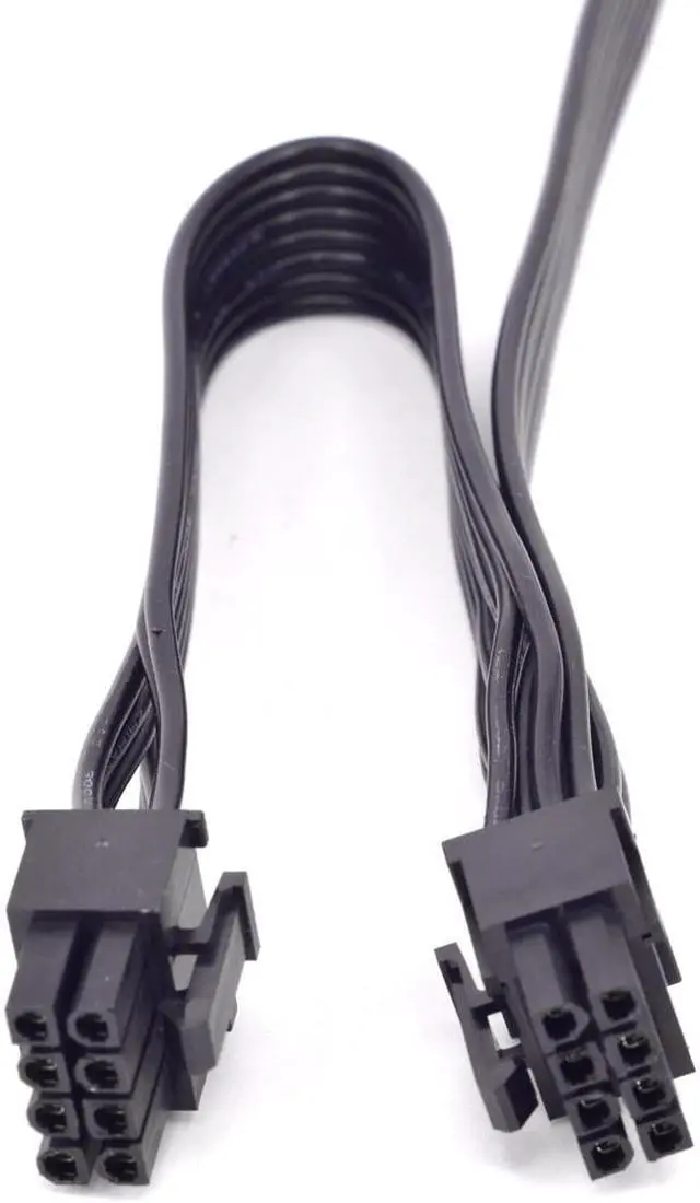 Alt view image 5 of 6 - PCI express GPU 8pin to Dual 6+2Pin 8 Pin Power supply Cable PCI-e Graphics card 8pin 1 to 2 power cord For Corsair CS series