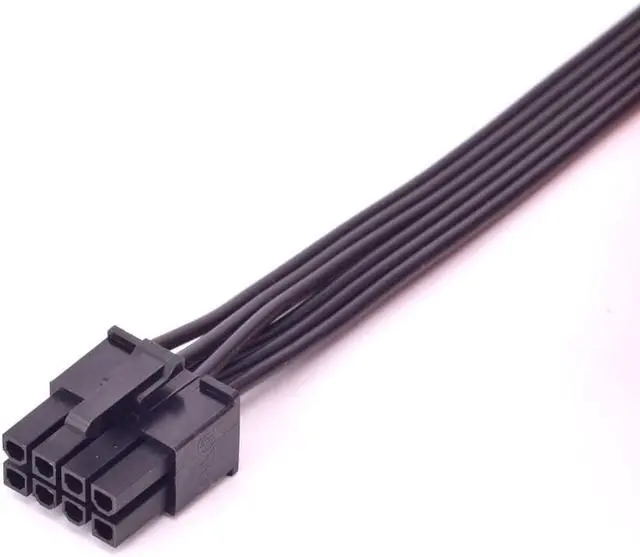 Alt view image 2 of 6 - PCI express GPU 8pin to Dual 6+2Pin 8 Pin Power supply Cable PCI-e Graphics card 8pin 1 to 2 power cord For Corsair CS series