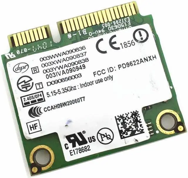 Alt view image 4 of 4 - Wireless card For Centrino Advanced-N + WiMAX Intel 6250 Wireless MINI PCI-E Dual Band Card 622ANXHMW 802.11a/b/g/n 300 Mbps