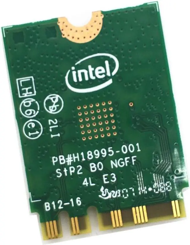 Alt view image 4 of 6 - For 7265ngw Dual Band Intel 7265 Wireless 802.11ac 867Mbps 2x2 Ngff Bluetooth 4.0 card 04x6030 For E450 W550 T550 X250 T450