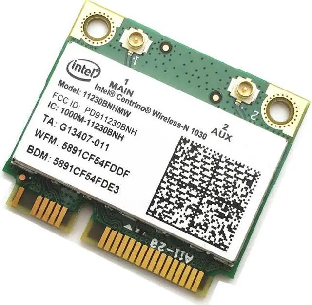 Alt view image 3 of 6 - For Centrino Wireless-N Intel 1030 11230BNHMW WiFi 300M + Bluetooth BT 3.0 Combo Card
