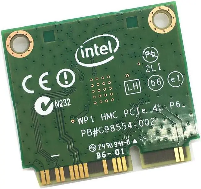 Alt view image 4 of 4 - For 3160HMW Wifi Bluetooth 4.0 Wireless-AC Intel 3160 802.11 ac 433Mbps Dual Band Mini PCI-E Wlan Card
