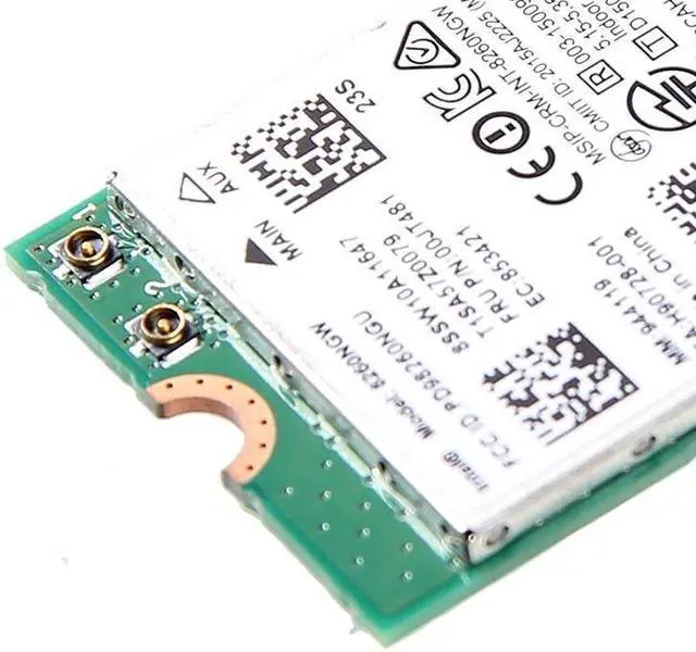 Alt view image 2 of 5 - For Lenovo Dual Band Wireless-AC 8260 8260NGW NGFF M.2 802.11ac 867Mbps WIFI Bluetooth 4.2 Wlan Card