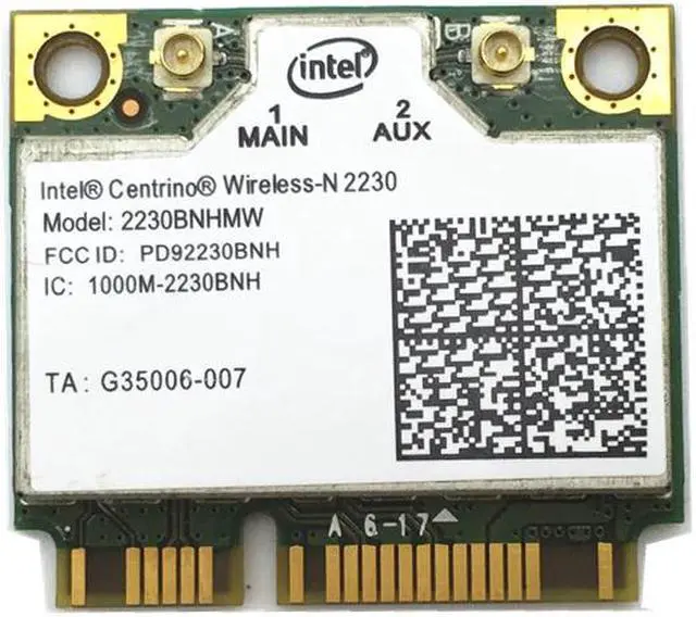 Main image of For Wireless-N Intel 2230 Mini PCI-E 300Mbps Wi-Fi + Bluetooth 4.0 Combo Adapter 2230BNHMW