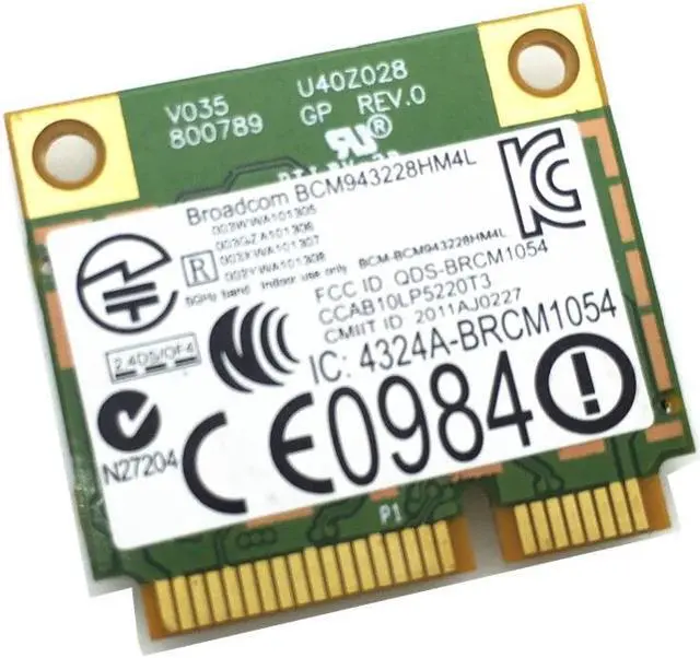 Alt view image 4 of 4 - For BCM943228HM4L BCM43228 DW1530 Wifi Wireless Wlan Card For E6520 E6420 E5520 DW1530
