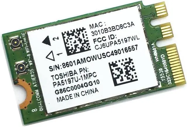 Alt view image 3 of 5 - For Satellite L55t-B C55 C55-B5299 Laptop Wifi Wireless Network Card P/N PA5197U-1MPC