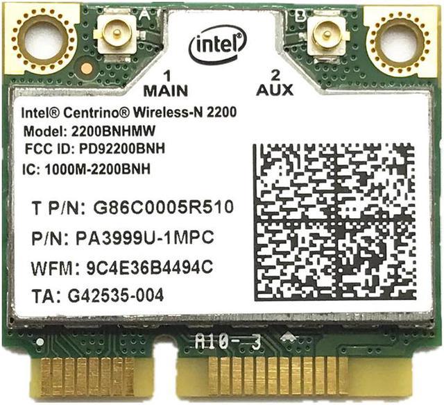 For Intel Centrino Wireless-N 2200 2200BNHMW 802.11b/g/n 300 Mbps 2x2 Wi-Fi  Card