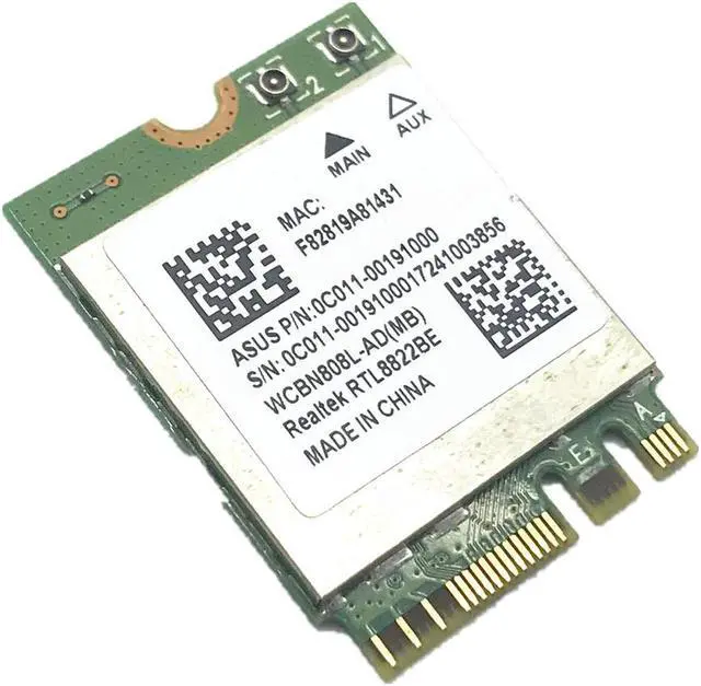 Realtek RTL8822BE 802.11AC 2.4G/5GHz WiFi Bluetooth 4.1 NGFF