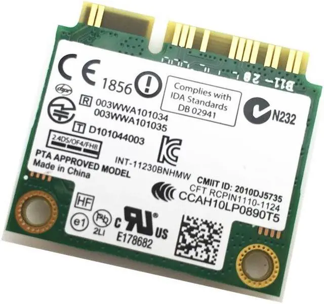 Alt view image 4 of 6 - For Centrino Wireless-N Intel 1030 11230BNHMW WiFi 300M + Bluetooth BT 3.0 Combo Card