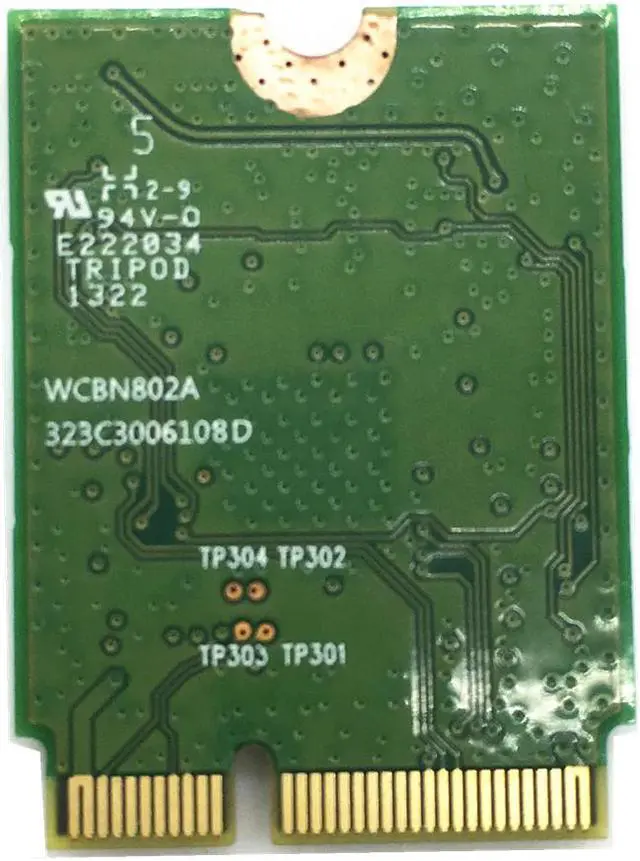 Alt view image 2 of 4 - For QCNFA222 2.4GHz/5GHz 802.11ABGN 300Mbps Bluetooth 4.0 WiFi Card for ACER V3-371 E5-571G V5-573G