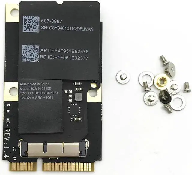 Main image of For Broadcom BCM94331CD 802.11n Wifi 300Mbps+ Bluetooth 4.0 MINI PCI-E Card