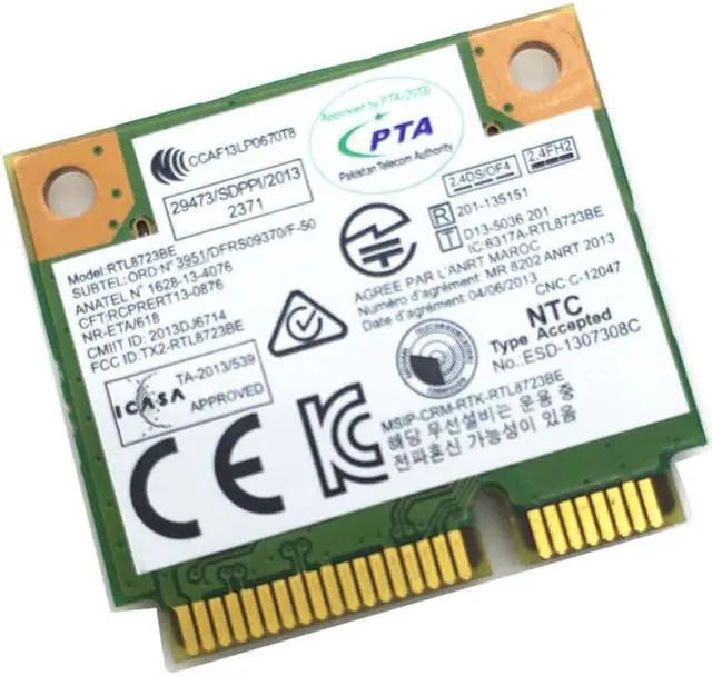 Alt view image 4 of 5 - For Realtek RTL8723BE 300M 802.11b/g/n Bluetooth 4.0 04W3813 MINI PCI Express Network Card for E540 S440 S540