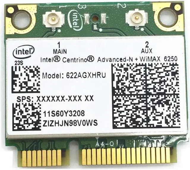 Main image of For Advanced-N + WiMAX Intel 6250 6250AGX 300Mbps DUAL BAND Card for T410 T420 X201 T510 X220