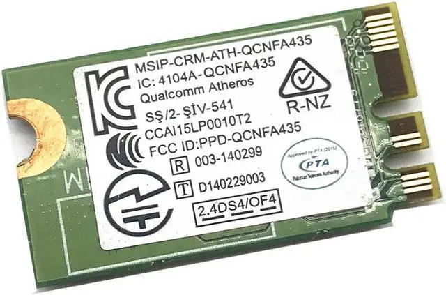 Alt view image 2 of 2 - DW1810 8.02.11ac M.2 NGFF 433Mbps Bluetooth 4.1 WiFi Wireless Network Card QCNFA435 WIFI Module