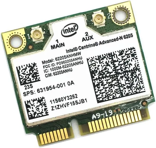 Alt view image 3 of 5 - For Centrino Advanced-N Intel 6205 62205HMW Wireless Wifi Card for x220 x220i t420 60Y3253 8760p