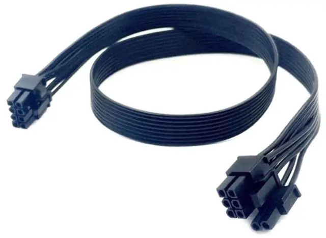 Alt view image 9 of 9 - YEPLOOK PCI-E 8Pin 6+2Pin GPU Power Cable for Corsair CX850M, CX750M, CX650M, CX600M, CX550M, CX500M, CX450M, CX430M CX-M Type 3 Modular Powers, 18AWG 60CM