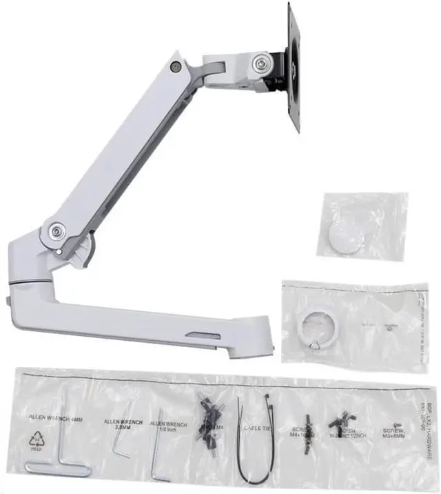 Alt view image 3 of 7 - LX ARM, EXTENSION AND COLLAR KIT, BRIGHT WHITE, GRAY ACCENTS
