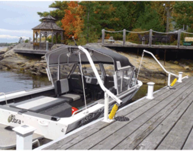 Alt view image 7 of 10 - Dock Edge Wake Watchers Mooring System