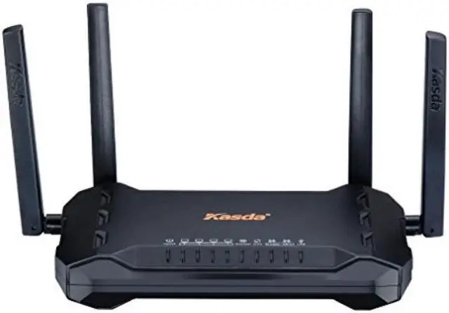 Alt view image 10 of 17 - Kasda AC1200 Dual Band Gigabit Wireless Router, Long Range WiFi Router 5dBi High Gain Antenna, Gigabit Ports, Easy Setup Via Cellphone, USB3.0, Dual Core Processor Based ( KW6516)