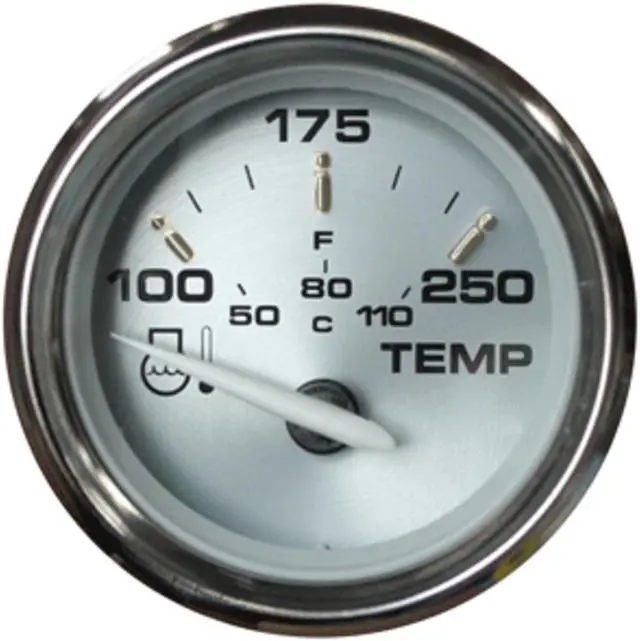 Main image of FARIA BEEDE INSTRUMENTS 19003 Faria Kronos 2" Water Temperature Gauge (100-250F)