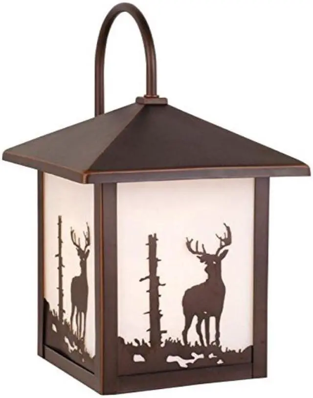 Main image of Vaxcel One Light Outdoor Wall Light OW33583BBZ One Light Outdoor Wall Light