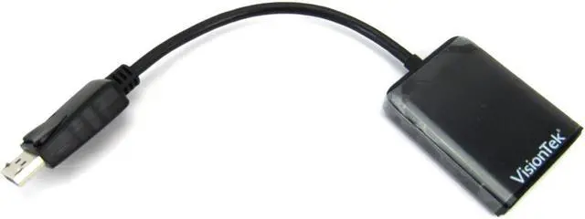 Main image of VisionTek Video/audio splitter 2 x DisplayPort - desktop