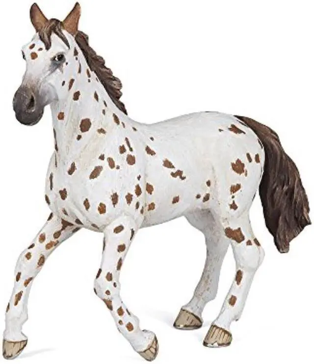 Main image of Papo Brown Appaloosa Mare Figure Multicolor
