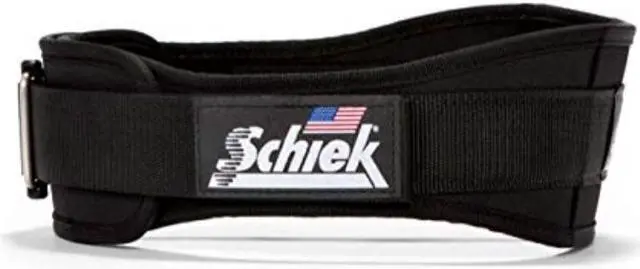 Alt view image 9 of 9 - Schiek 2004-BLK-S Schiek Original 4 .75 inch Nylon Support Belt Black - S