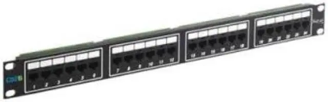 Main image of ICC ICC-ICMPP02460 PATCH PANEL CAT 6 24-PORT 1 RMS