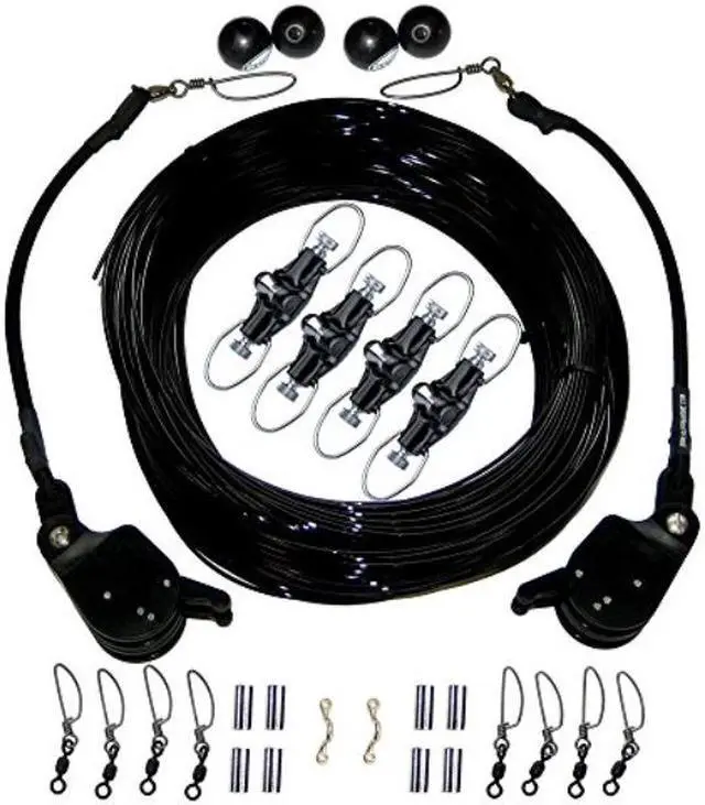 Main image of Rupp Double Rigging Kit w/Lok-Ups & Nok-Outs - 260 Black Mono
