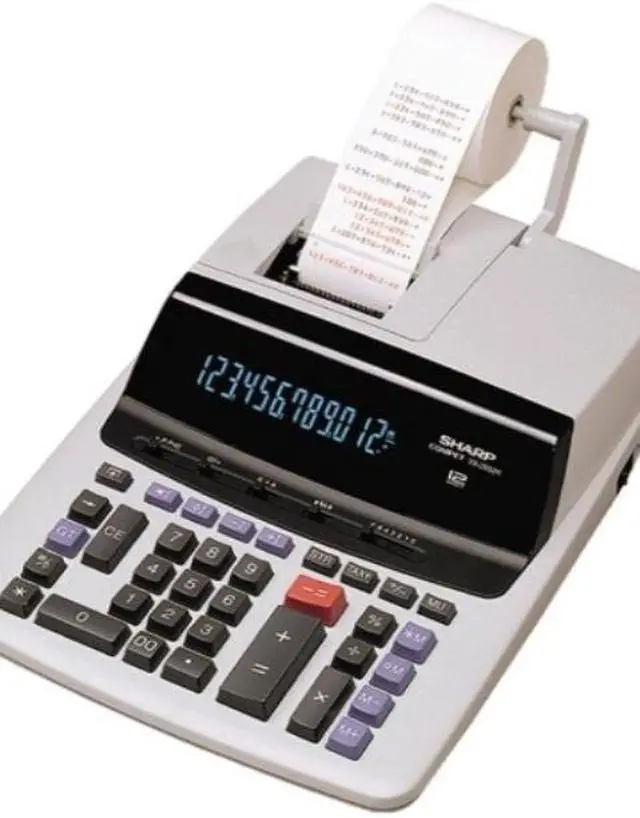 Main image of SHRVX2652H - VX2652H Two-Color Printing Calculator