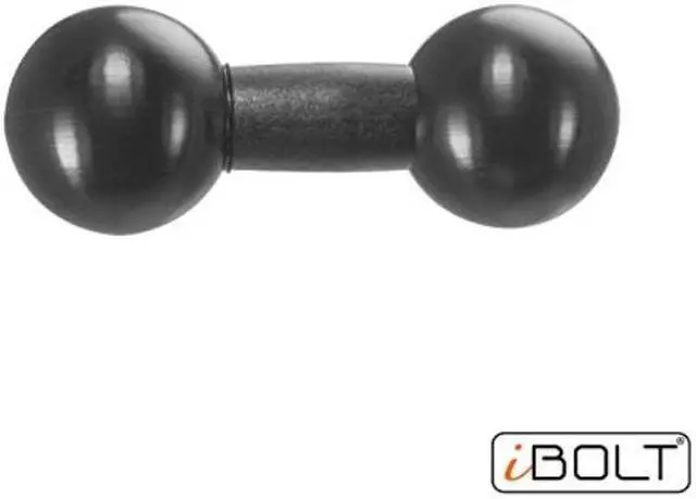 Alt view image 2 of 2 - ibolt 25mm / 1 inch to 25mm / 1 inch composite extension ball adapter for industry standard dual ball socket mounting arms