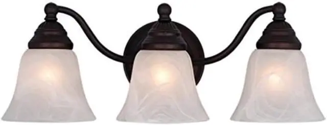 Alt view image 3 of 10 - Vaxcel Standford 3L Vanity Light OBB - VL35123OBB