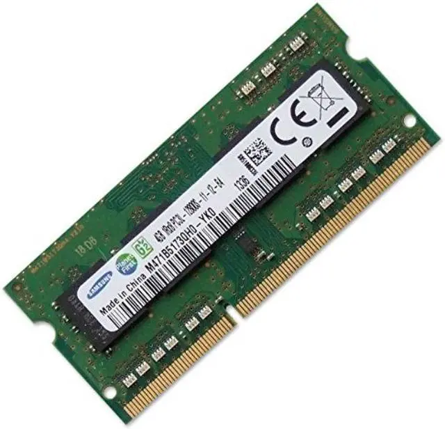 Samsung 8GB キット (2 x 4GB)、204-pin SODIMM DDR3 PC3L-12800、1600MHz RAMメモリーモジュール (M471B5173EB0-YK0 x 2) Amazon | Samsung 8GB キット (2 x 4GB)、204ピン SODIMM、DDR3