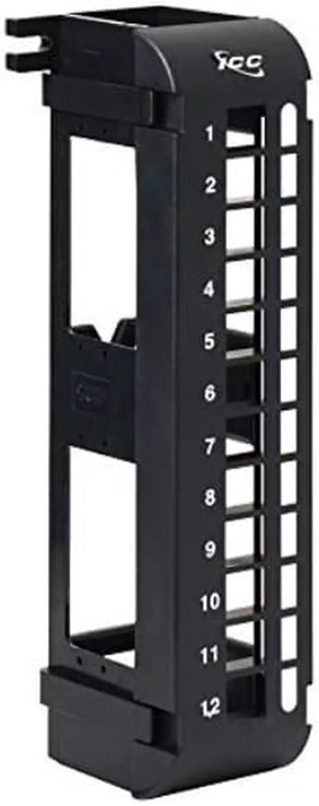 Alt view image 5 of 7 - PATCH PANEL, BLANK, VERITCAL, HD,12-PORT