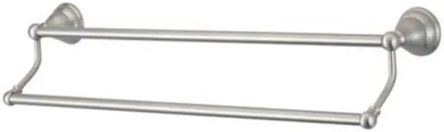 Main image of Kingston Brass BA5563SN Royale 24 Inch Dual Towel Bar - Satin Nickel