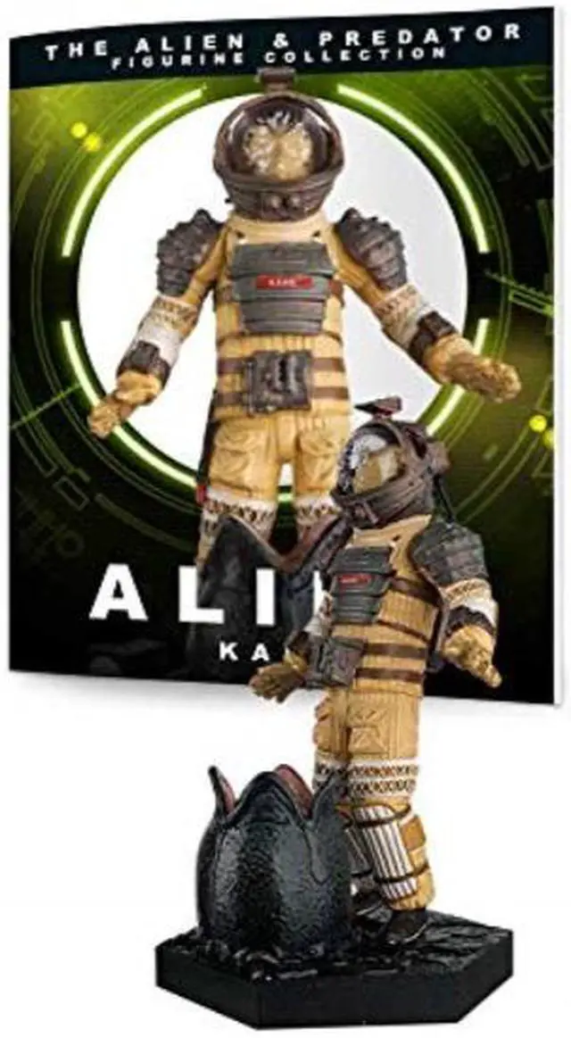 Alt view image 2 of 2 - eaglemoss predator figure collection #27: kane from alien resin figurine