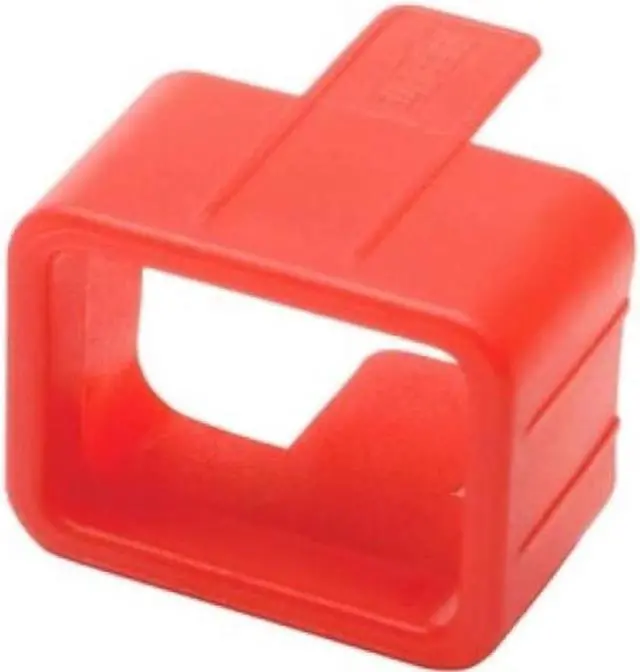 Alt view image 2 of 5 - Tripp Lite PLC19RD PDU Plug Lock Connector C20 Power Cord to C19 Outlet, Red - 100 Pack