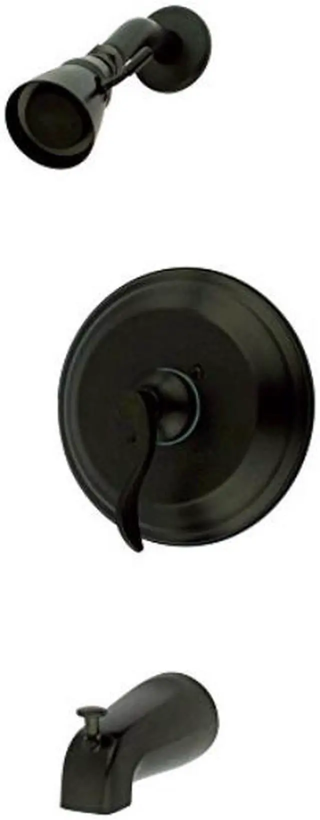 Alt view image 2 of 4 - Kingston Brass KB2635DFL Single Handle Tub & Shower Faucet