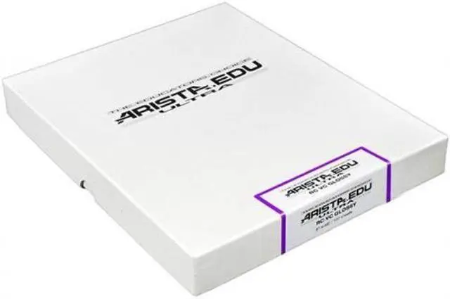 Alt view image 2 of 3 - Arista EDU Ultra VC RC Black & White Photographic Paper, Glossy 8x10, 100 Sheets 8 x 10