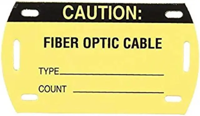 Alt view image 2 of 4 - Panduit PST-FO Self-Laminating Fiber Optic Cable Marker Tag (5-Pack)