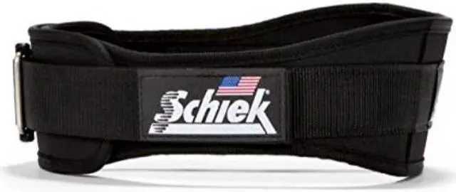 Alt view image 10 of 10 - Schiek 2004-BLK-XL Schiek Original 4 .75 inch Nylon Support Belt Black - XL