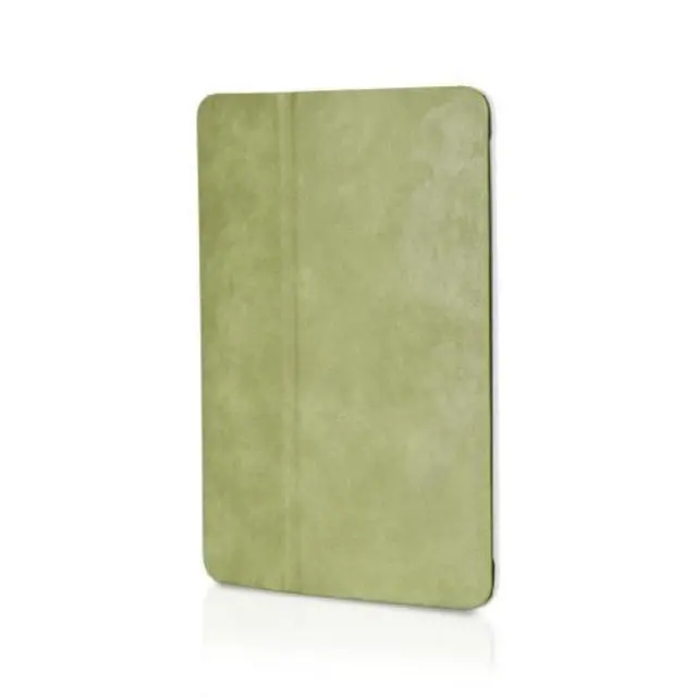Alt view image 14 of 20 - XtremeMac Microfolio Leather Lime Case for iPad Mini