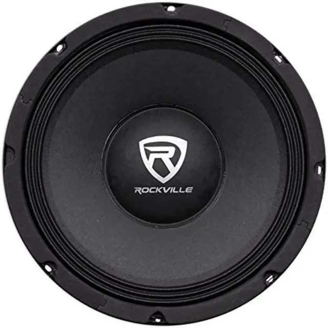 Alt view image 8 of 8 - Rockville RM104PRO 10" 600 Watt 4 Ohm SPL Car Midrange Mid-Bass Pro Speaker