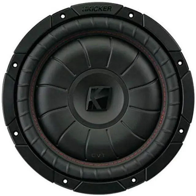 Alt view image 15 of 20 - Kicker 43CVT102 10 inch CompVT 2 Ohm Subwoofer