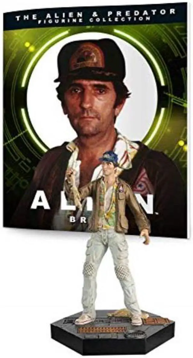 Alt view image 2 of 2 - eaglemoss predator figure collection #24: brett from alien resin figurine