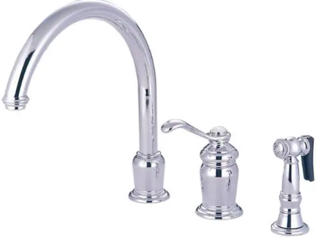 Alt view image 3 of 10 - Kingston Brass KS7821TLBS Kitchen , Faucet, Polished Chrome
