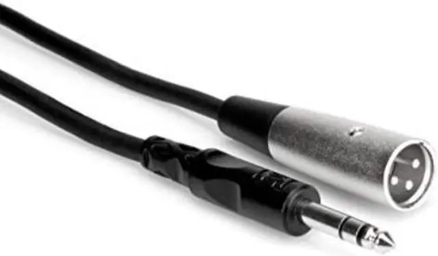 Alt view image 3 of 4 - Hosa STX-120M 1/4 inch TRS to XLR3M Balanced Interconnect Cable, 20 feet