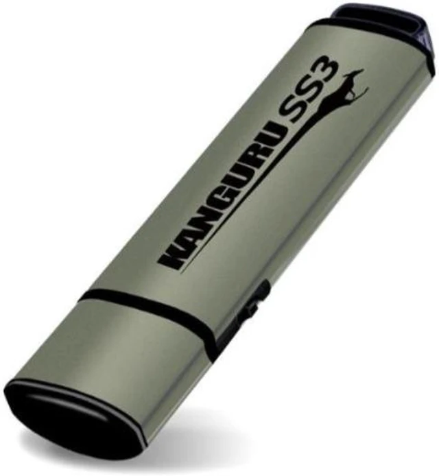 Alt view image 3 of 6 - Kanguru Solutions 32 GB SS3 Flash Drive USB 3.0 with Write-Protect (KF3WP-32G)